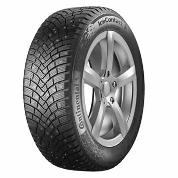 Continental Icecontact 3  185/55 R15 86T XL, Bespiked